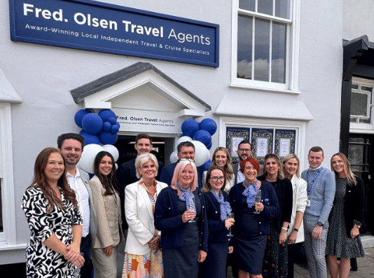 Carnival cruise brands team up to support new Fred. Olsen Travel concept store