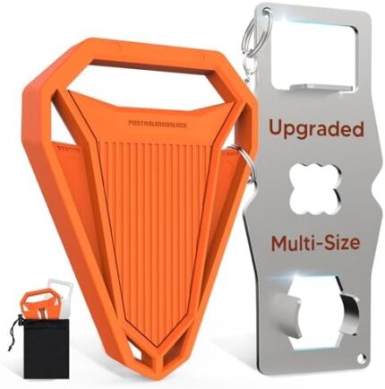 Hotel Door Lock- Portable Travel Door Locks for Apartment and Room, Door Latch for Travelers Security- Extra Lock from Inside for Home Safety