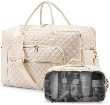 LOVEVOOK Travel Duffle Bag, Weekender Bag for Women with Toiletry Bag Carry on Overnight Bag with Laptop Compartment, Yoga Gym Bag with Wet Pocket Shoe Bag, Hospital Bag for Labor and Delivery LOVEVOOK Travel Duffle Bag, Weekender Bag for Women with Toiletry Bag Carry on Overnight Bag with Laptop Compartment, Yoga Gym Bag with Wet Pocket Shoe Bag, Hospital Bag for Labor and Delivery