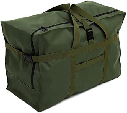 Large Duffel Bag, 120L Waterproof Carry on Weekend Overnight Storage Bag Over Luggage for Airline, Travel, Camping, Moving