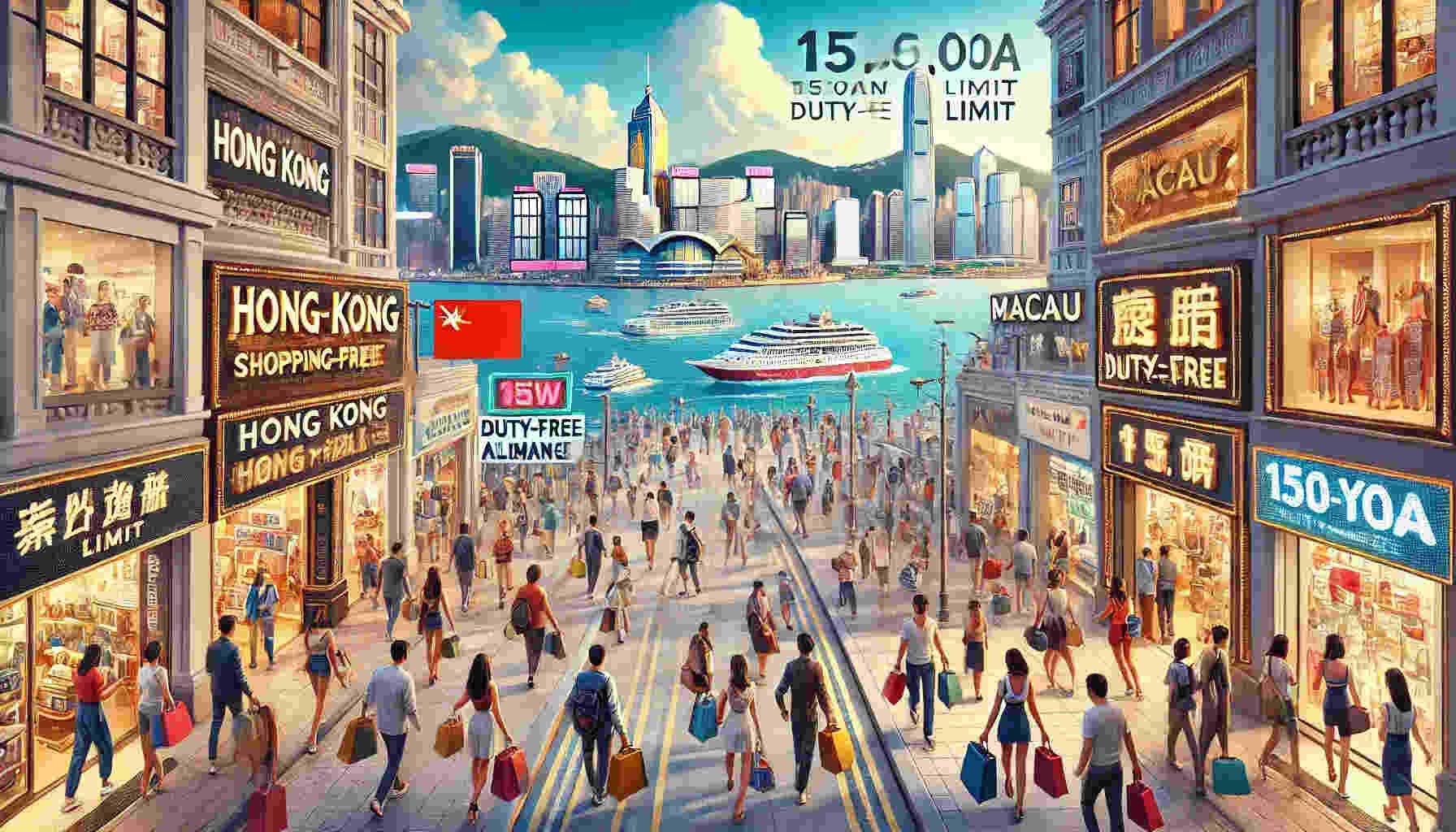 New Duty-Free Limits for Chinese Tourists to Fuel Economic Growth in Hong Kong and Macau