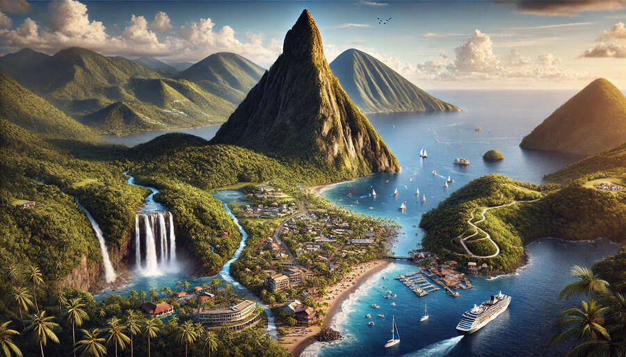 Saint Lucia Is Boosting The Tourism Industry With New Visa Free Entry Policy To 109 Countries Including USA, UK, Japan And Schengen Nations