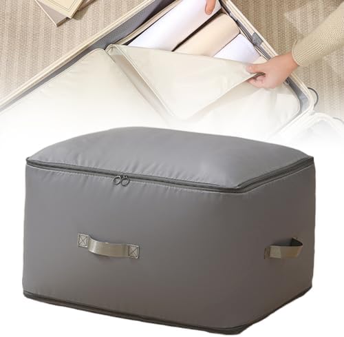 Ultra Space Saving Self Compression Organizer, 2024 Upgrade Space Saver Quilt Compression Storage Bag Clothes Bedding Storage Bag for Comforters, Blankets, Bedding (Grey, M – 40 * 12 * 30cm) Ultra Space Saving Self Compression Organizer, 2024 Upgrade Space Saver Quilt Compression Storage Bag Clothes Bedding Storage Bag for Comforters, Blankets, Bedding (Grey, M – 40 * 12 * 30cm)