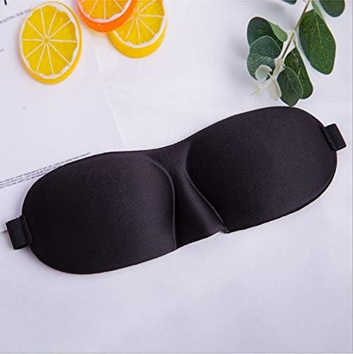 Sleep Mask, Upgraded 3D Contoured 100% Blackout Eye Mask for Sleeping with Adjustable Strap, Comfortable & Soft Night Blindfold for Women & Men, Eye Shades for Travel/Naps (Black) Sleep Mask, Upgraded 3D Contoured 100% Blackout Eye Mask for Sleeping with Adjustable Strap, Comfortable & Soft Night Blindfold for Women & Men, Eye Shades for Travel/Naps (Black)