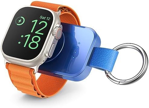 i.VALUX for Apple Watch Charger Portable Magnetic i Watch Charger, Keychain Travel Accessories Smart Wireless Charging Battery Pack Power Bank for Apple Watch Series 9/8/7/6/5/4/3/2/SE/Ultra/UItra 2 i.VALUX for Apple Watch Charger Portable Magnetic i Watch Charger, Keychain Travel Accessories Smart Wireless Charging Battery Pack Power Bank for Apple Watch Series 9/8/7/6/5/4/3/2/SE/Ultra/UItra 2