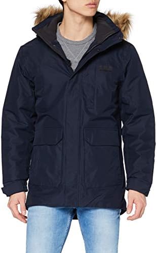 Helly-Hansen Mens Dubliner Parka Jacket 100 Gram Primaloft Insulated Waterproof Rain Coat with Hood